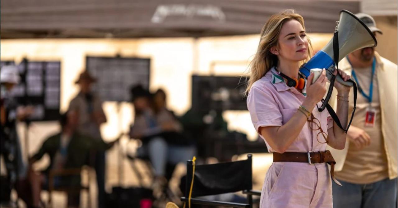 For her role as director, Emily Blunt was inspired by Greta Gerwig