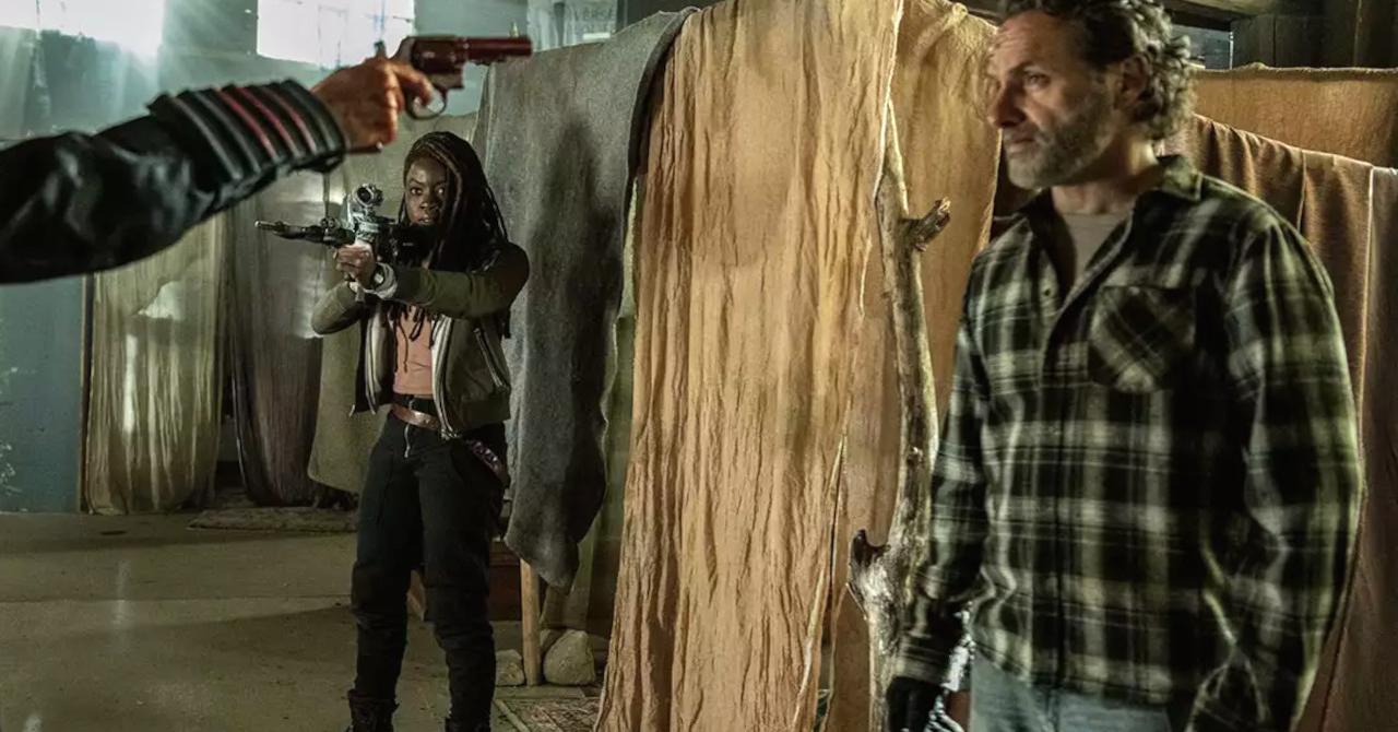 The latest victim of The Walking Dead recounts his death... spoiled by Andrew Lincoln!