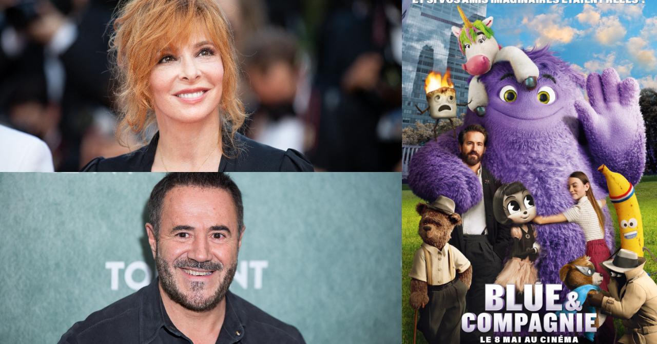 José Garcia and Mylène Farmer are Blue and Blossom for John Krasinski (trailer)