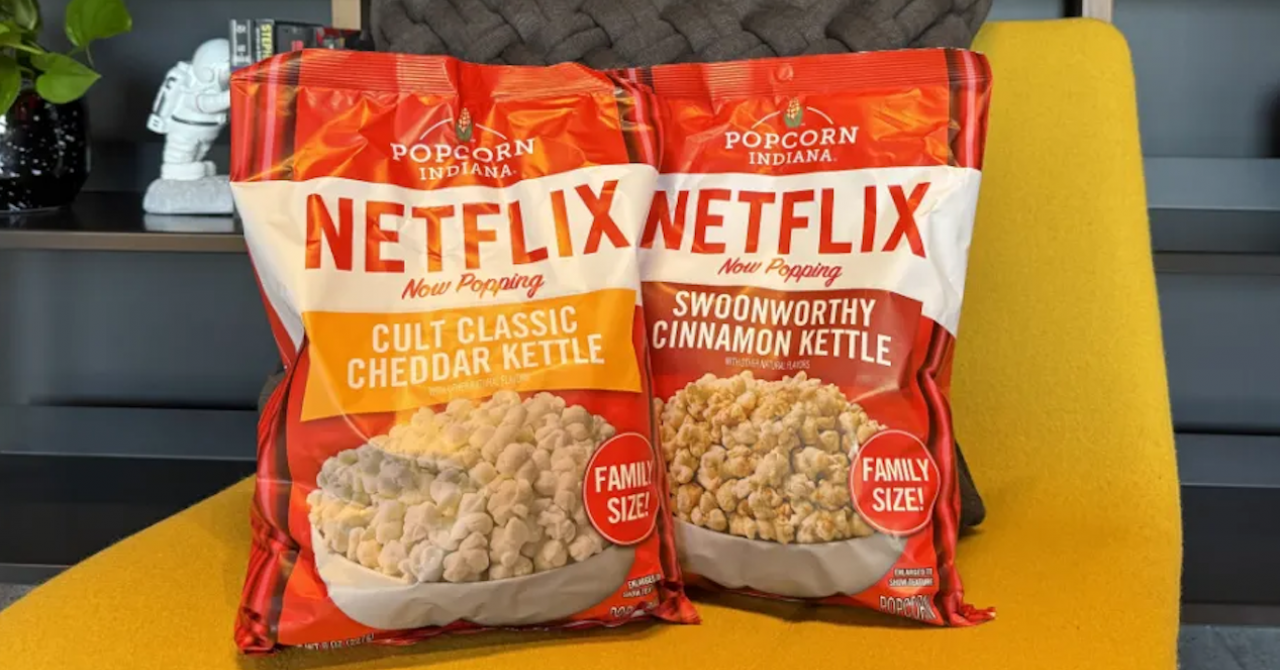 Netflix launches… its range of popcorn!