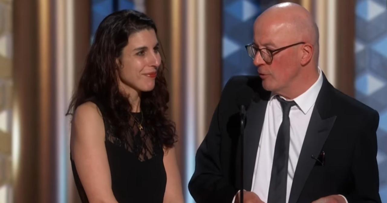 Jacques Audiard's touching speech at the 2025 Golden Globes