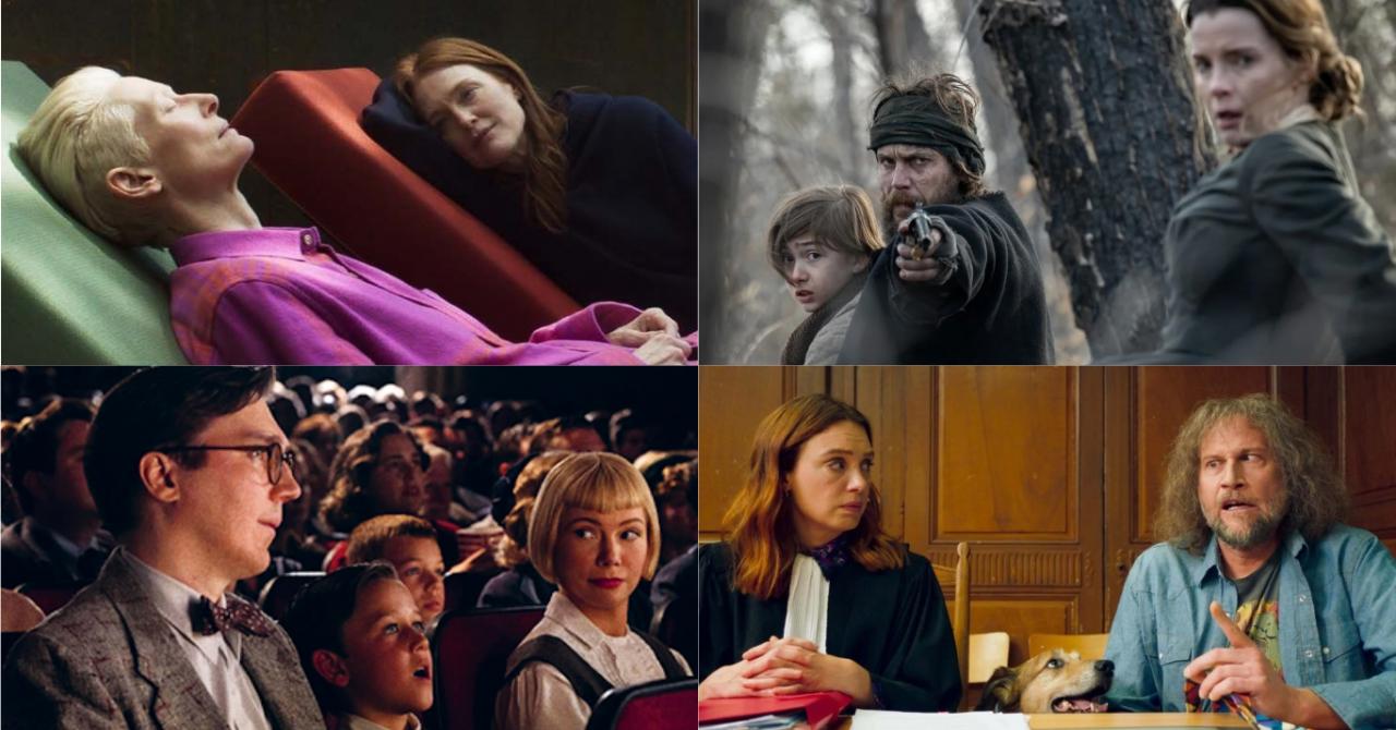 What are we watching this weekend? Tilda Swinton faces death, Spielberg's self-portrait, a brutal western...
