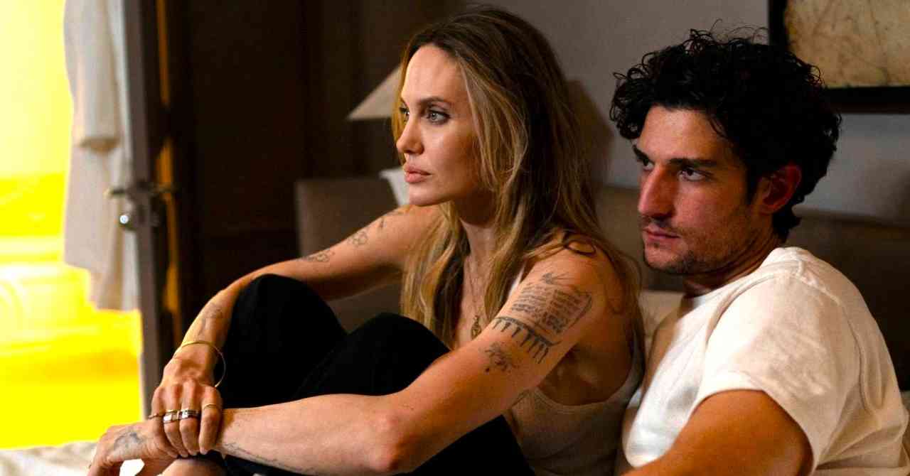 Angelina Jolie and Louis Garrel at Alice Winocour: First seam images
