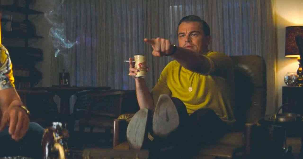 Which of his films Leonardo DiCaprio most often review?