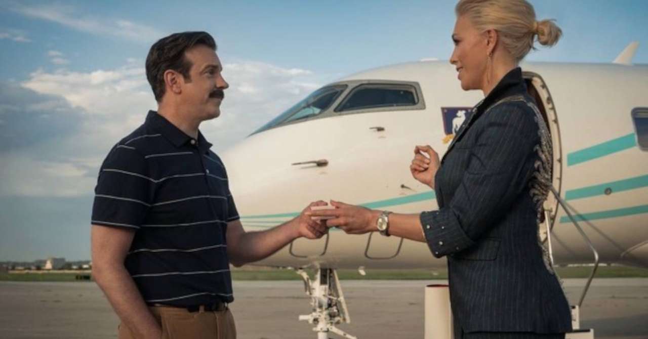 First image for the summer return of Ted Lasso!