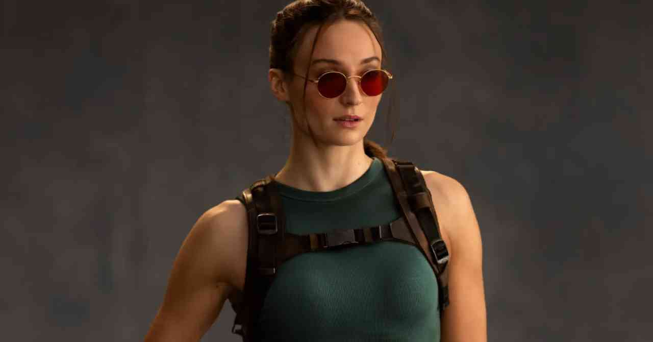 The new Lara Croft is revealed! First photo of Sophie Turner in the Tomb Raider series