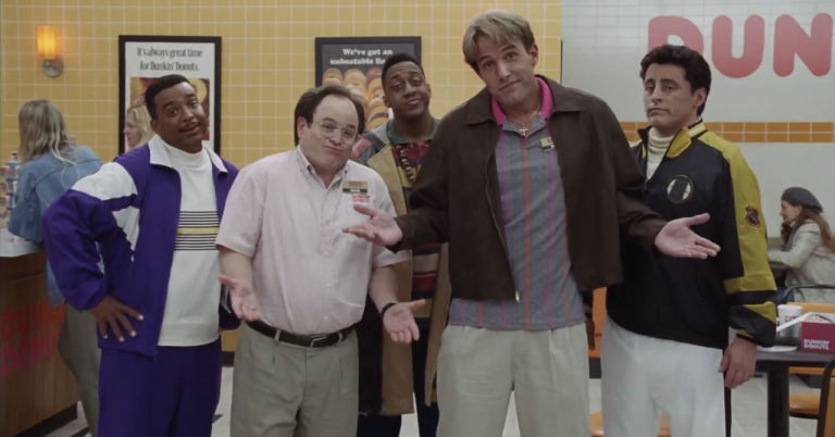 Ben Affleck and two Friends reunite for an improbable Super Bowl ad