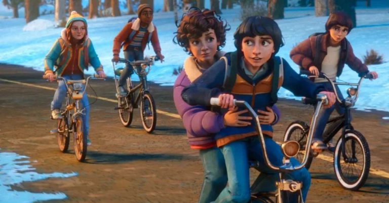 Spectacular new trailer and images for the animated series Stranger Things