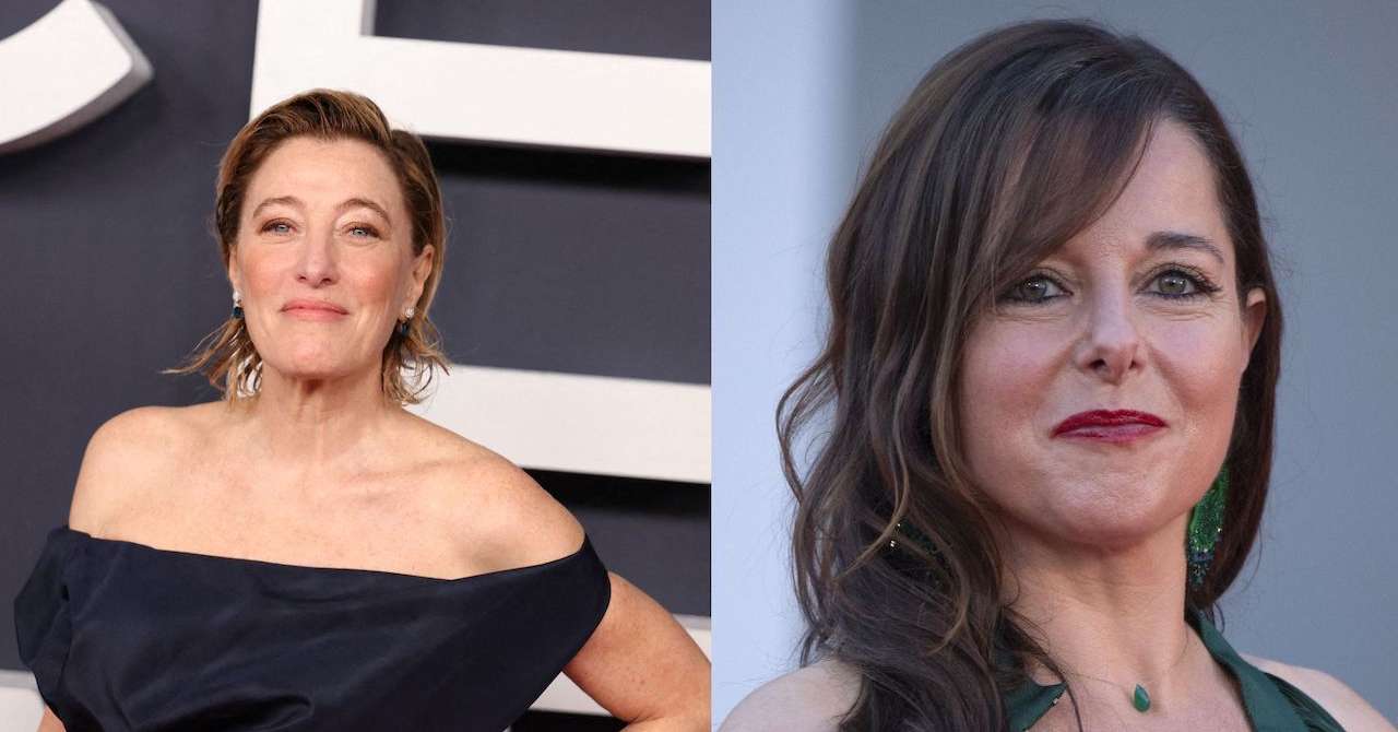 Valeria Bruni-Tedeschi and Laure Calamy at Emmanuel Mouret