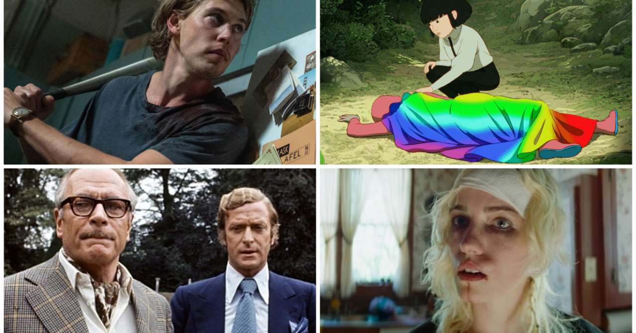 What are we watching this weekend? A punk thriller, a pinnacle of animation, a classic with Michael Caine...