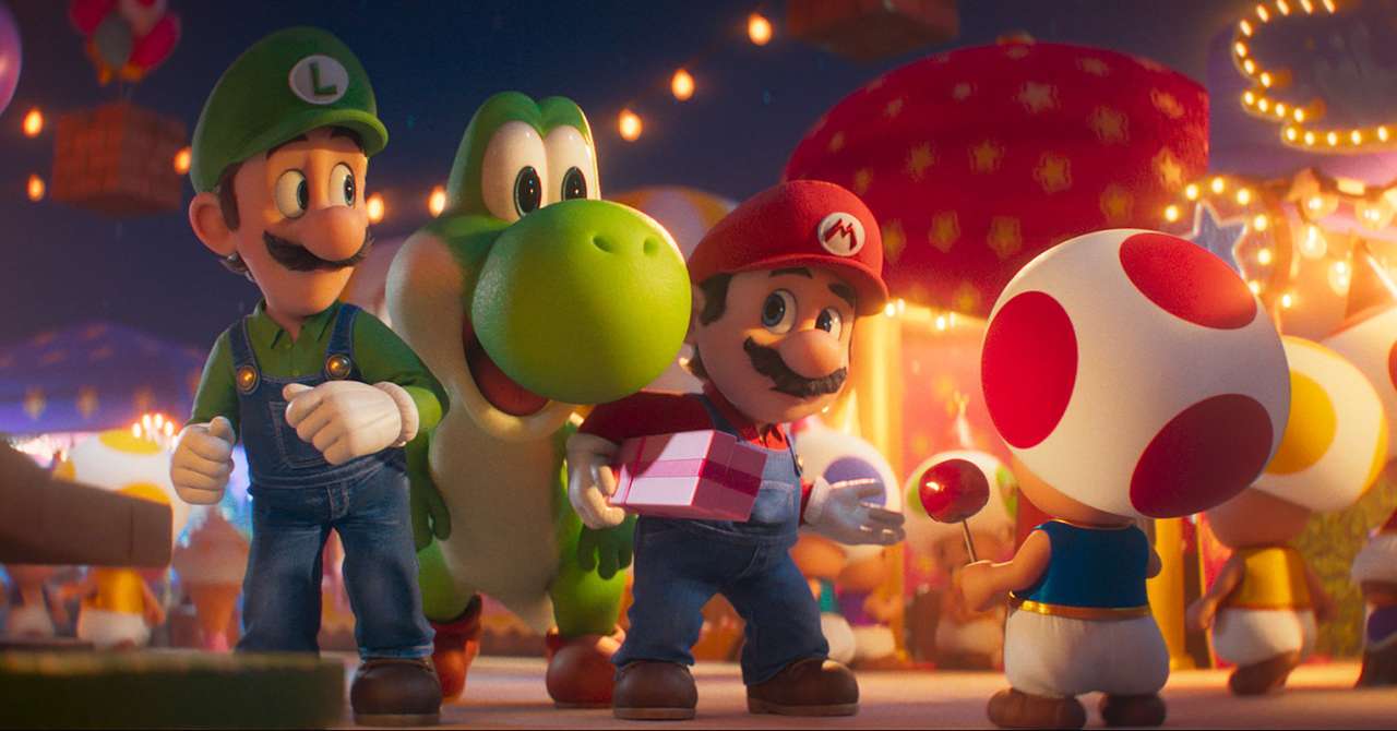 Already 3 million admissions in France for Super Mario Galaxy, the film