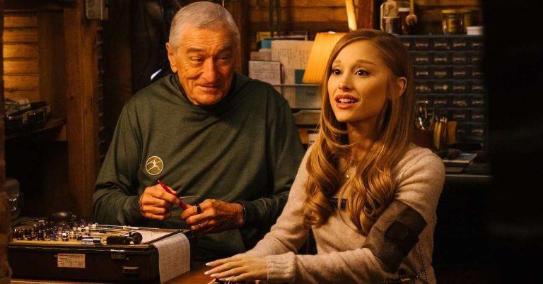 Ariana Grande arrives in the trailer for My Stepfather, My Stepdaughter and Me