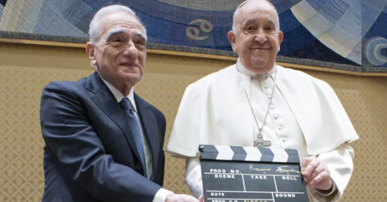 First images from Martin Scorsese’s film about Pope Francis