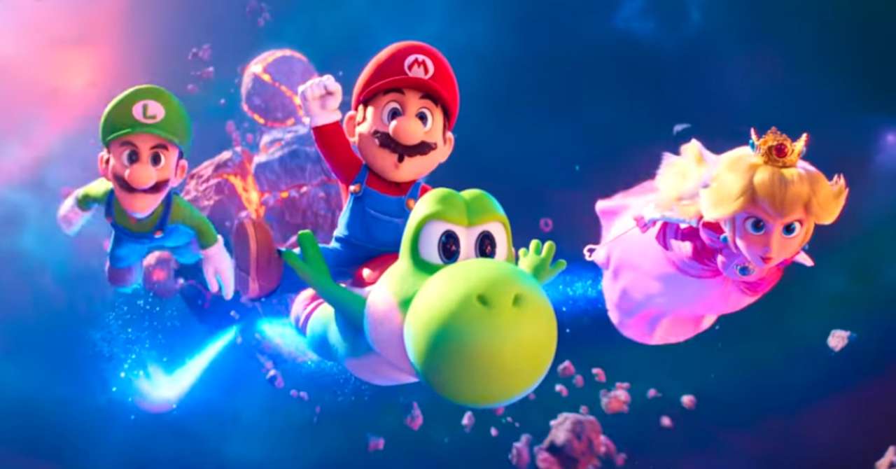 Here we go! The new Super Mario Galaxy film achieves the best start of the year in France