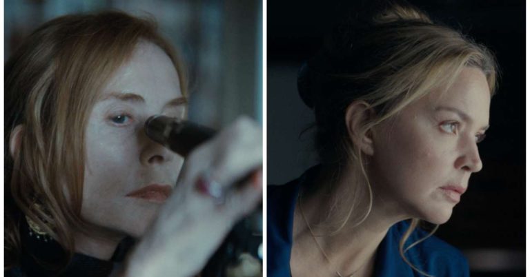 Isabelle Huppert spies on Virginie Efira: trailer for Parallel Stories