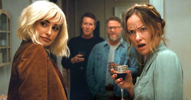 Olivia Wilde, Penelope Cruz, Edward Norton and Seth Rogen tear up at A24: trailer