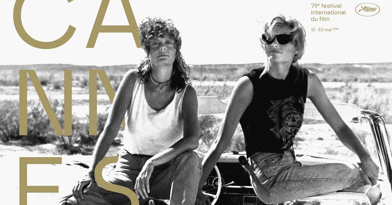 Thelma and Louise lights up the poster for the 2026 Cannes Film Festival