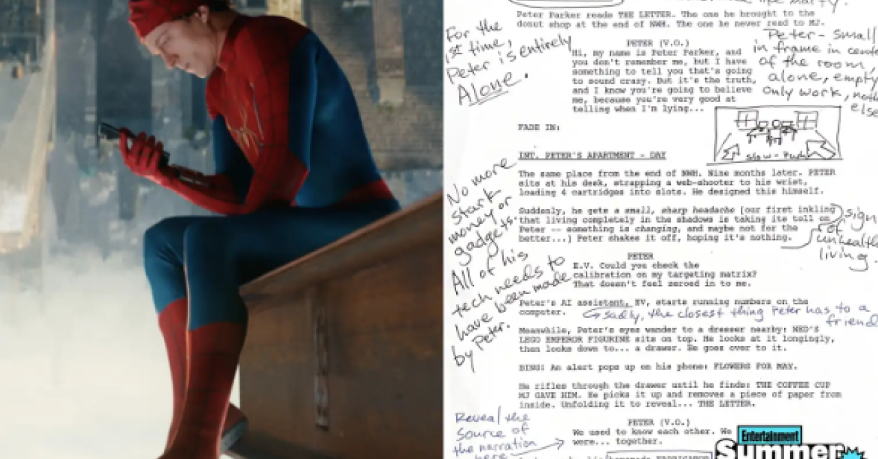 What the first pages of the Spider-Man: Brand New Day script reveal