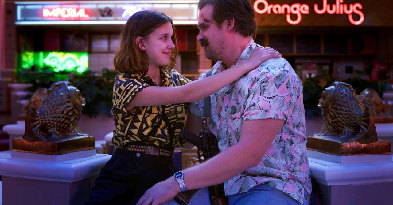 After Stranger Things, Millie Bobby Brown and David Harbor reunited in a new series