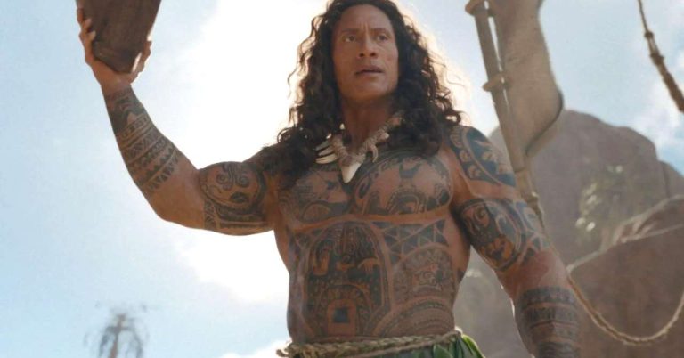 Maui is the star of the new live-action Moana trailer
