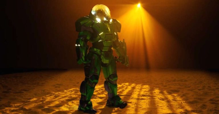 What will Lex Luthor's bionic armor look like in Superman: Man of Tomorrow?
