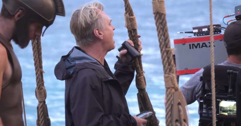 A new video from The Odyssey reveals behind the scenes of a historic IMAX shoot
