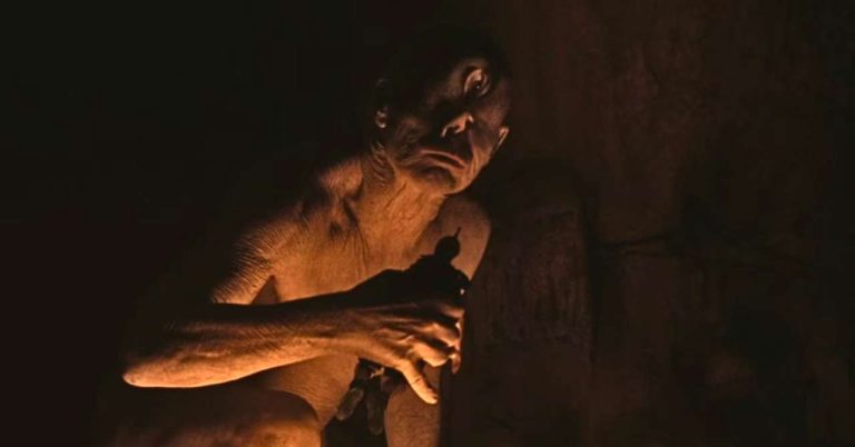 How was the Cyclops scene in The Odyssey filmed?
