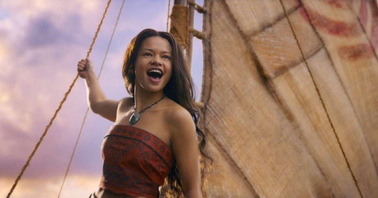 Moana, the legend at the end of the world: a sanitized live-action version (review)
