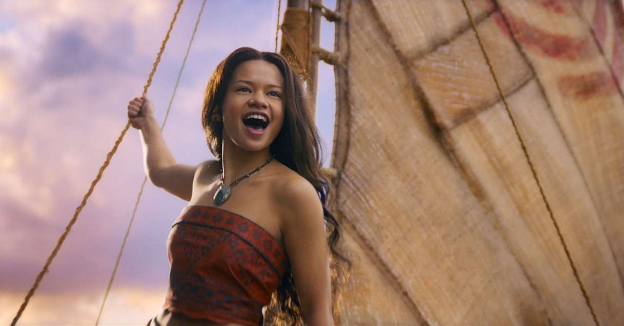Moana, the legend at the end of the world: a sanitized live-action version (review)