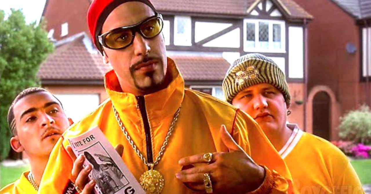 Sacha Baron Cohen wore Ali G's costume in a secret film