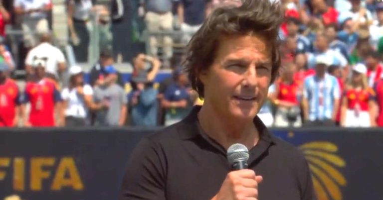 Tom Cruise is everywhere! Even on the field of the 2026 World Cup final