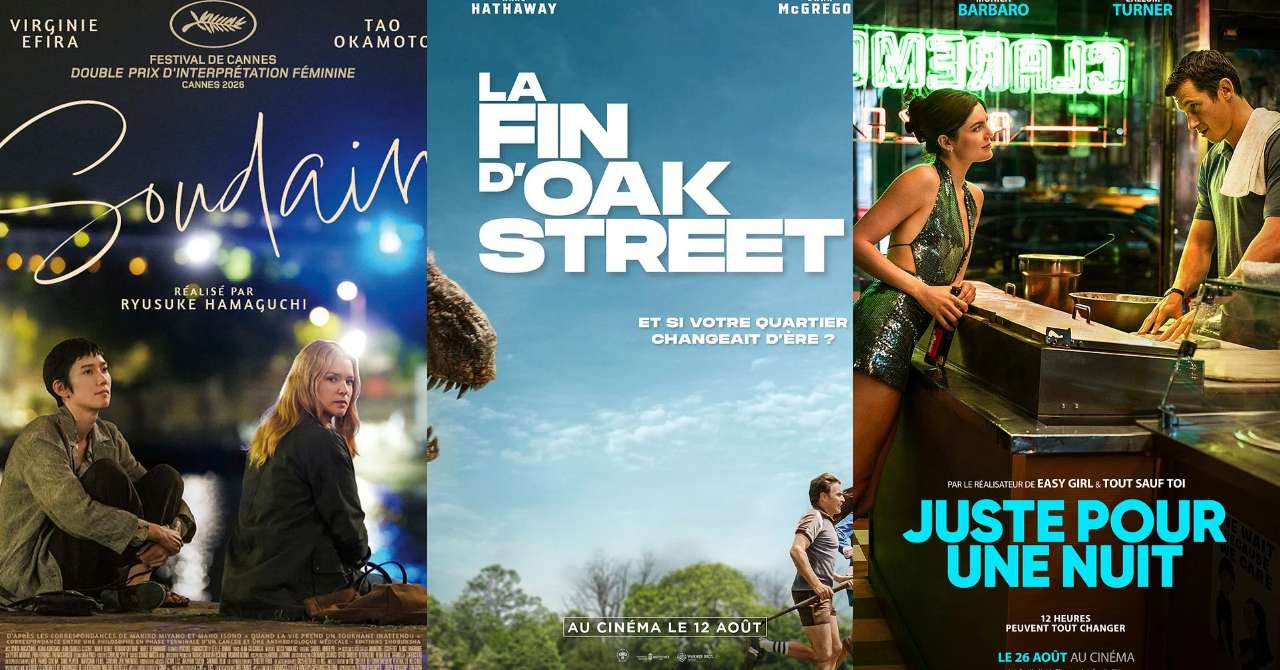 Suddenly, The End of Oak Street, Just for One Night: what's new at the cinema this week