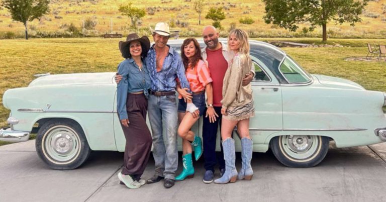 Laure Calamy and Jérôme Commandeur are filming in Las Vegas
