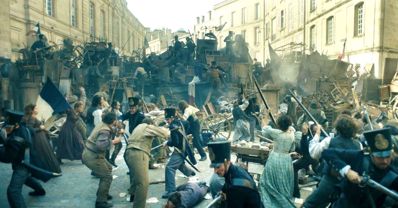 Les Misérables revolts in epic new trailer on top of the barricades