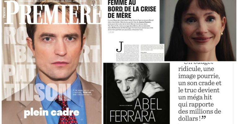 Robert Pattinson is on the cover of Première for Primetime (excluded)
