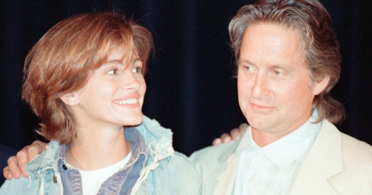 How Michael Douglas fell out with Julia Roberts for good in 1990

